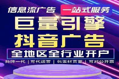 信息流广告代理效果案例展示